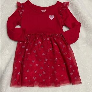 Jumping Beans Red Heart Dress